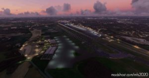 MSFS 2020 Belgium Mod: Liege Eblg (Airport & Lights Enhancement) (Image #2)