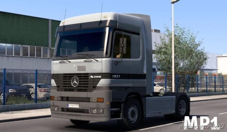 ETS2 Truck Mod: Mercedes Actros MP1 1.40 (Featured)