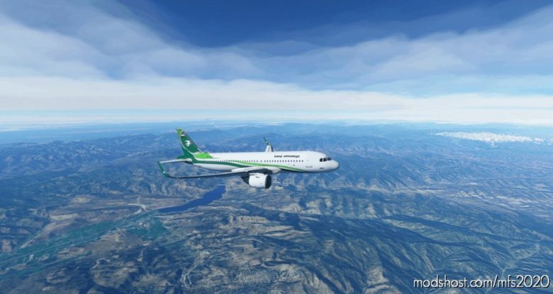 MSFS 2020 Mod: Iraqi Airways Livery (Featured)