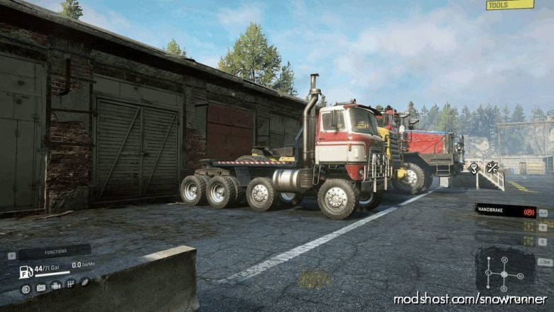 SnowRunner Truck Mod: International Transtar 4070A TS V1.1.0 (Featured)