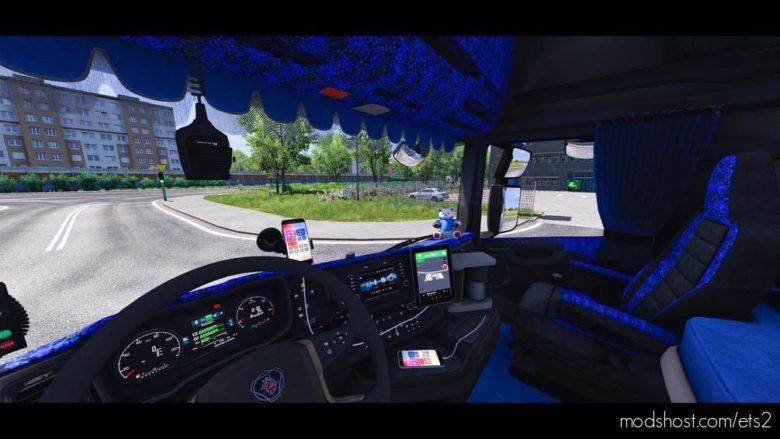 ETS2 Mod: Interior Addons For Scania Nextgen 1.40 (Featured)