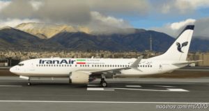 MSFS 2020 Iran Livery Mod: AIR Boeing 737 MAX (5K*10K) (Image #3)