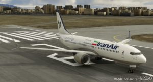 MSFS 2020 Iran Livery Mod: AIR Boeing 737 MAX (5K*10K) (Image #4)