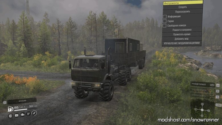 SnowRunner Truck Mod: Azov Barbos V1.0.1 (Featured)