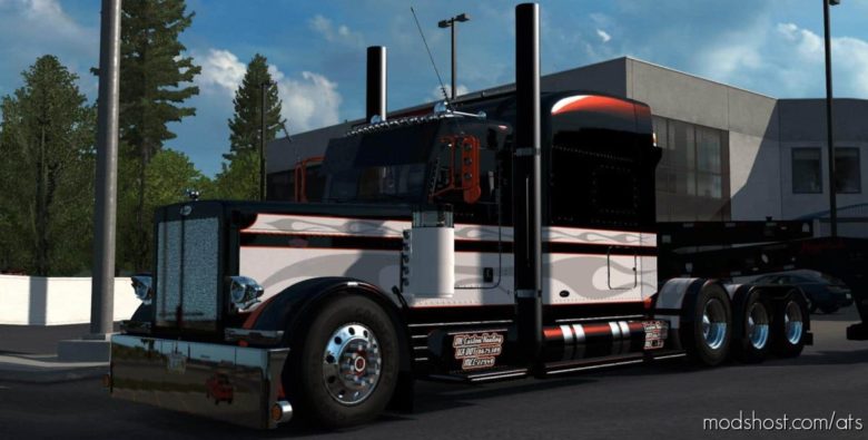 ATS Mod: Phantom Flames Chagable Metalic Skin (Featured)