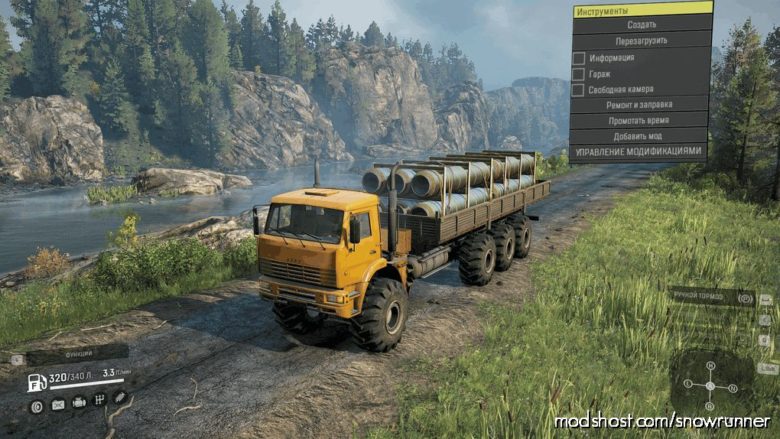 SnowRunner Truck Mod: Azov Bear (Featured)