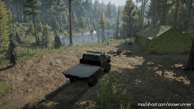 SnowRunner Map Mod: Smokey River Region (Featured)