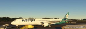 MSFS 2020 Livery Mod: B787-10 Westjet (Image #2)