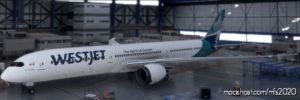 MSFS 2020 Livery Mod: B787-10 Westjet (Image #4)