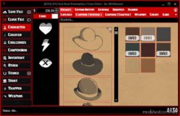 RDR2 Tool Mod: RED Dead Redemption 2 Save Editor V0.1.9.0 Updated (Image #4)