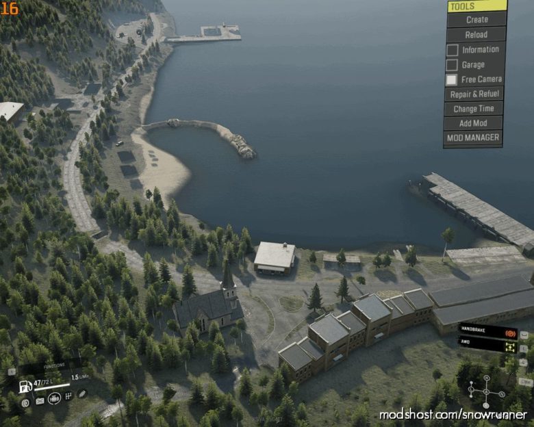 SnowRunner Map Mod: Bayside V (Featured)