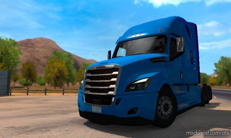 ATS Mod: Freightliner Cascadia 2019 Truck SCS Software 1.38 (Featured)