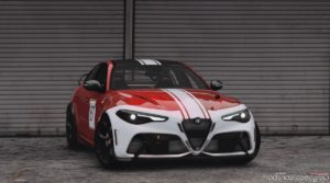 GTA 5 Vehicle Mod: 2021 Alfa Romeo Giulia Gtam (Image #3)