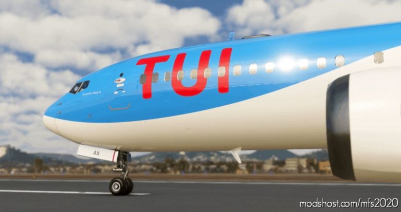 MSFS 2020 737-MAX Livery Mod: Bredok’s 737 MAX | TUI Airways (Featured)