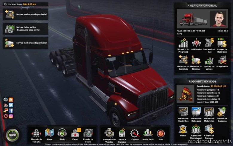 ATS Save Mod: Profile 1.40.0.073S (Featured)