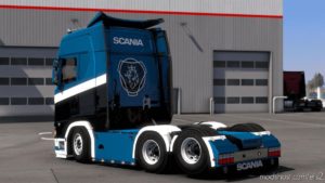 ETS2 Scania Mod: Skin By Kript Paintjob’s Scania S (Image #2)