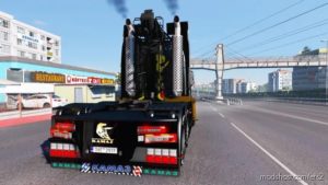 ETS2 Kamaz Truck Mod: 6460 Turbo Diesel V8 1.39 – 1.40 (Image #4)