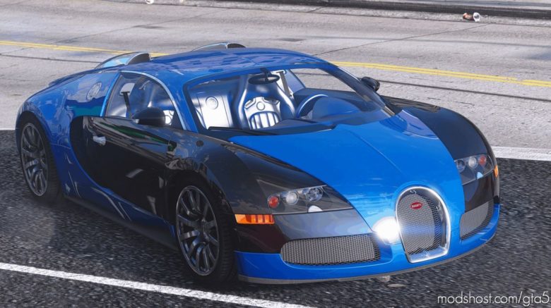 GTA 5 Bugatti Vehicle Mod: Veyron 2009 V1.1 (Featured)