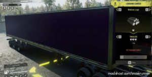 SnowRunner Mod: IX Enclosed LOG Trailers V1.2 (Featured)