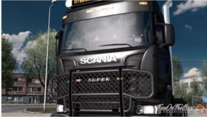 ETS2 Scania Sound Mod: Open Pipe Update 1.40 (Featured)