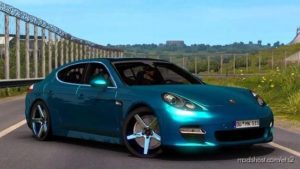 ETS2 Porsche Car Mod: Panamera Turbo 2010 V6.0 1.40 (Featured)