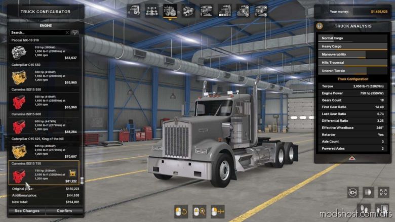 ATS Engines Part Mod: ALL In ONE Engines, Chassis, Transmissions (Featured)