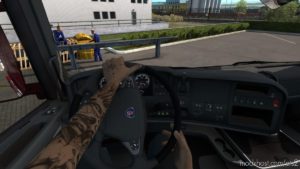 ETS2 Mod: Animated Hands For Driver 1.39.X (Image #3)