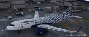 MSFS 2020 France Mod: A320Neo AIR France Fictitious Concept Livery 02 (Image #2)