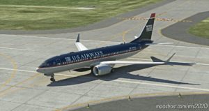 MSFS 2020 Boeing Livery Mod: US Airways (OLD Colors) – B737 MAX (Image #4)