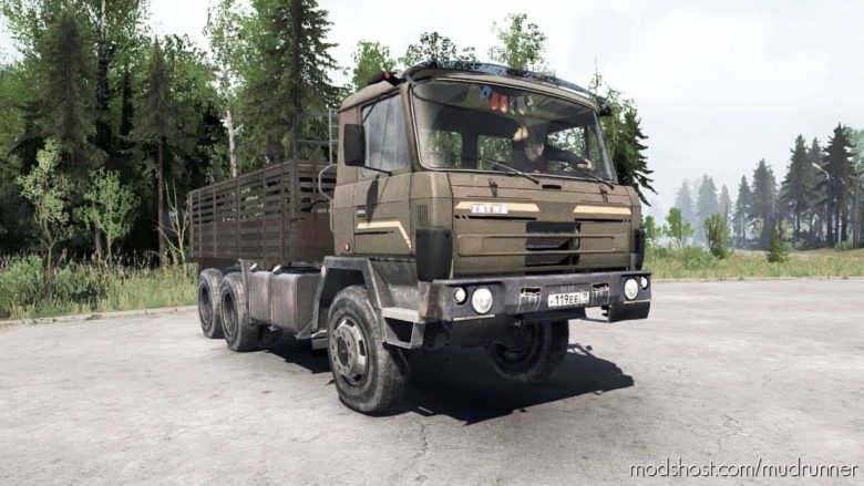 MudRunner Tatra Mod: T815 Truck (Featured)