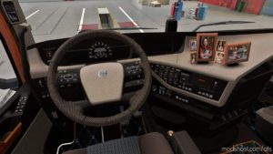 ATS Volvo Mod: Beige Interior Volvo FH16 2012 V0.9 (Image #3)