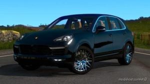 ETS2 Porsche Car Mod: Cayenne Turbo S 2016 V5.0 1.40 (Featured)