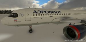 MSFS 2020 A320neo Livery Mod: Aeroflot 2019 “Brand Image” (Based ON A350) A320Neo 8K V2.0 (Image #4)