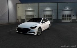 ETS2 FMOD Car Mod: Hyundai Sonata Sensuous (DN8) V2.0 1.39.X (Image #2)