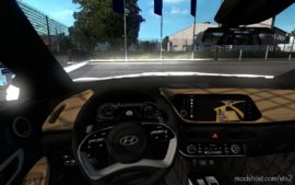 ETS2 FMOD Car Mod: Hyundai Sonata Sensuous (DN8) V2.0 1.39.X (Image #5)