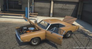 GTA 5 Dodge Vehicle Mod: 1969 Dodge Charger R/T 426 Hemi (Image #5)