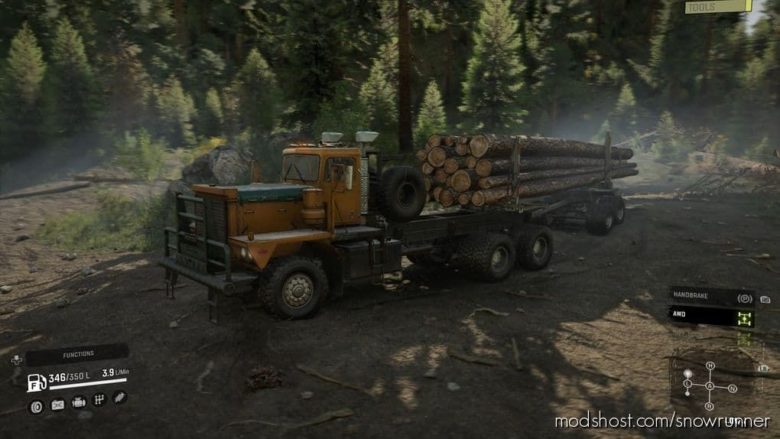 SnowRunner Map Mod: Tumbler Ridge (Featured)