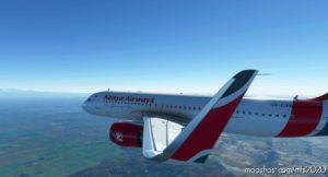 MSFS 2020 A320 Livery Mod: Kenya Airways (Featured)