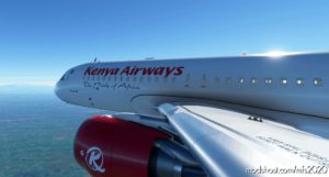 MSFS 2020 A320 Livery Mod: Kenya Airways (Image #2)