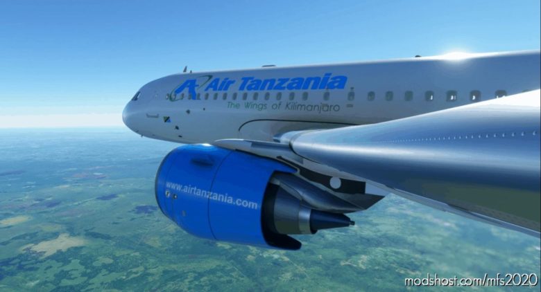 MSFS 2020 Tanzania Livery Mod: Airlines (Featured)