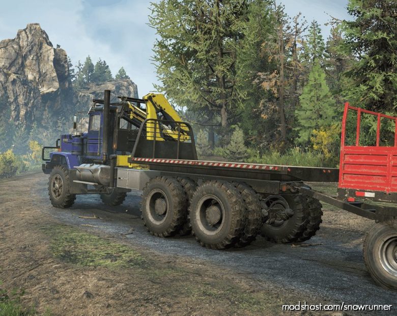 SnowRunner Truck Mod: Black Labs P512 Volsung (Featured)