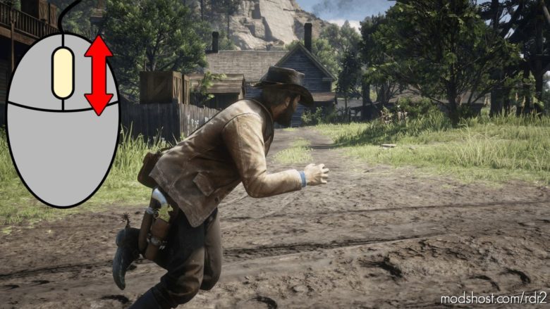 RDR2 Effect Mod: Scroll Wheel Movement Speed Control (Featured)