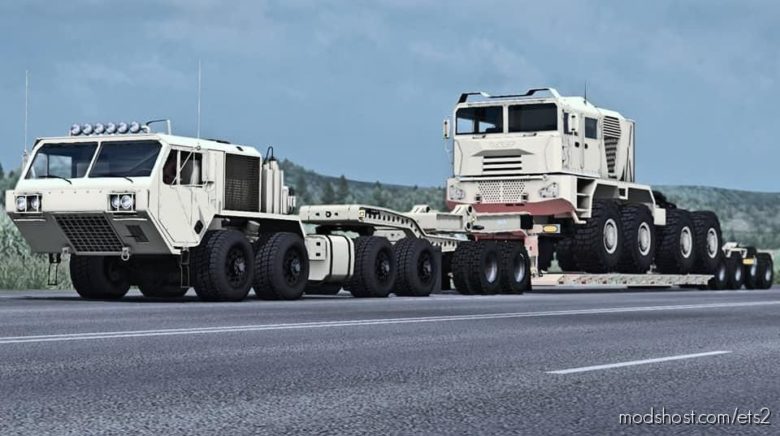 ETS2 Truck Mod: Oshkosh Defense Hemtt A4 1.40 (Featured)