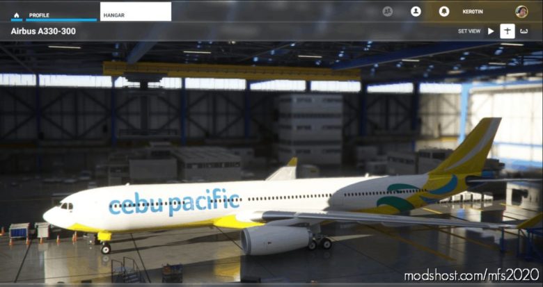 MSFS 2020 A330 Livery Mod: PMP A330 Cebu Pacific NEW V1.1 (Featured)