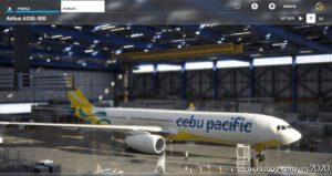 MSFS 2020 A330 Livery Mod: PMP A330 Cebu Pacific NEW V1.1 (Image #2)