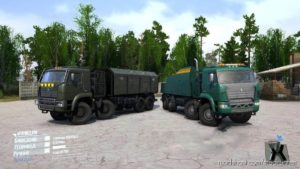 MudRunner Kamaz Truck Mod: 6560 Pack (Featured)