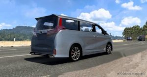 ETS2 Toyota Car Mod: Alphard V0.0.1 1.39 – 1.40 (Image #2)