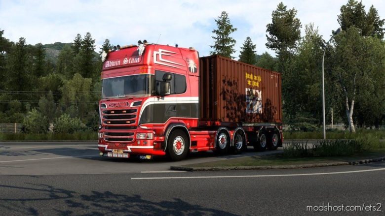 ETS2 Open Pipe Mod: Scania V8 Sound Mod V11.5 (Featured)