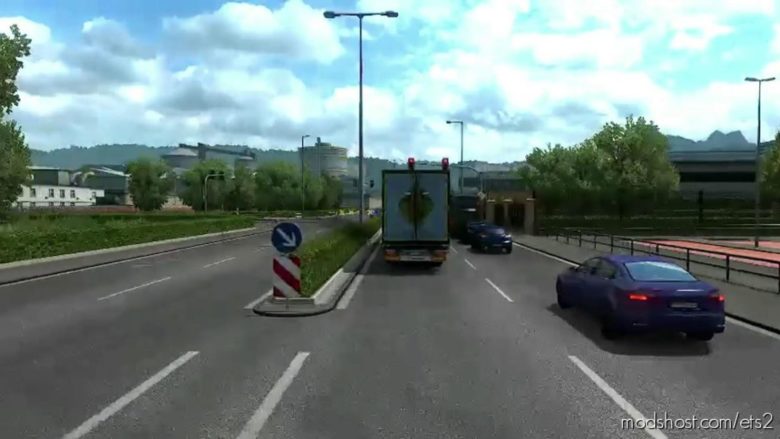 ETS2 Mod: Trucks In Traffic Exhaust Smoke V1.1 (Featured)