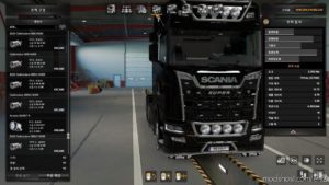 ETS2 Scania Part Mod: Next Generations Euro 6D Engine 1.40 (Featured)